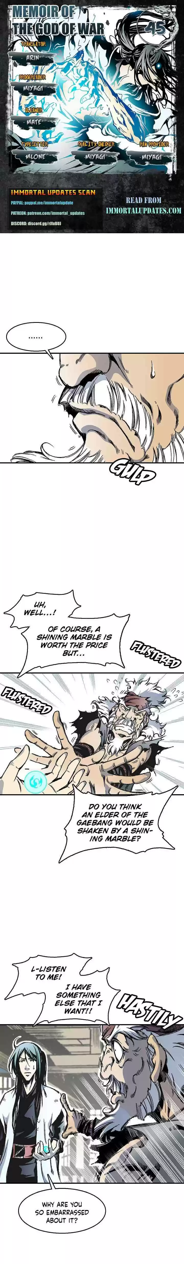 Memoir Of The King Of War Chapter 45