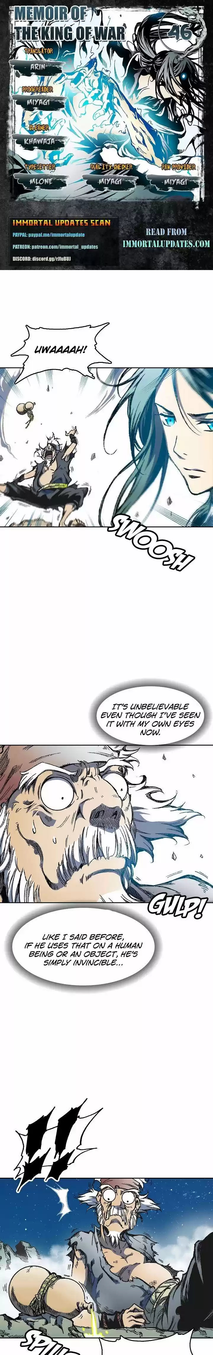 Memoir Of The King Of War Chapter 46