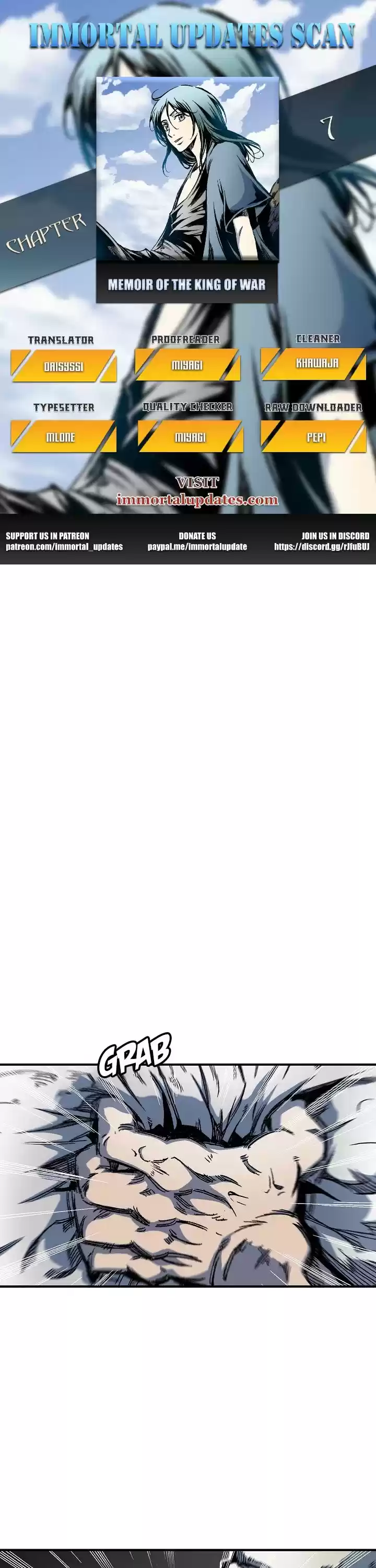 Memoir Of The King Of War Chapter 7