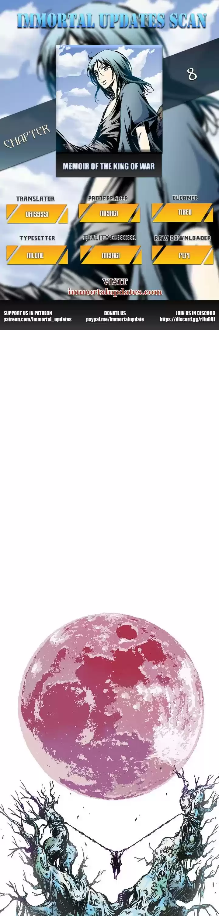 Memoir Of The King Of War Chapter 8