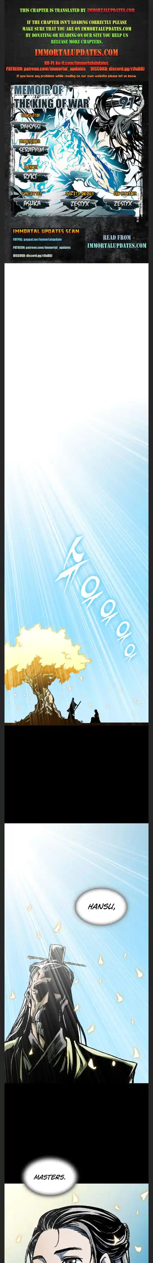 Memoir Of The King Of War Chapter 91