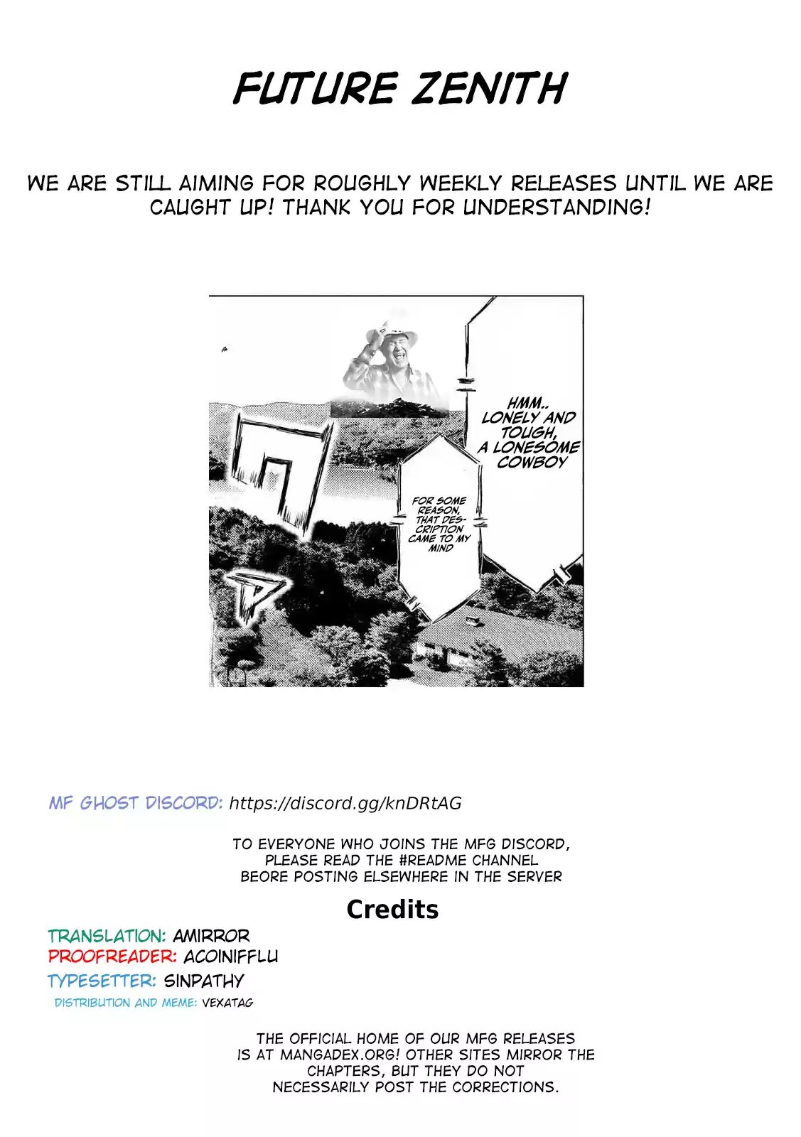 Mf Ghost Chapter 87: Lonesome Cowboy