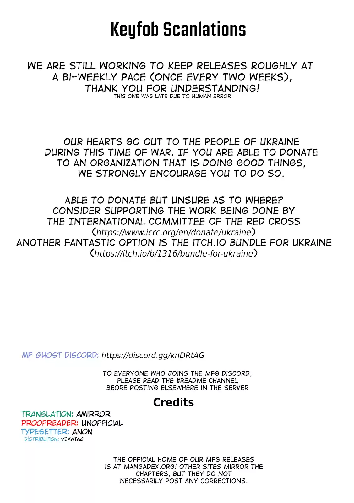 Mf Ghost Vol.9 Chapter 104