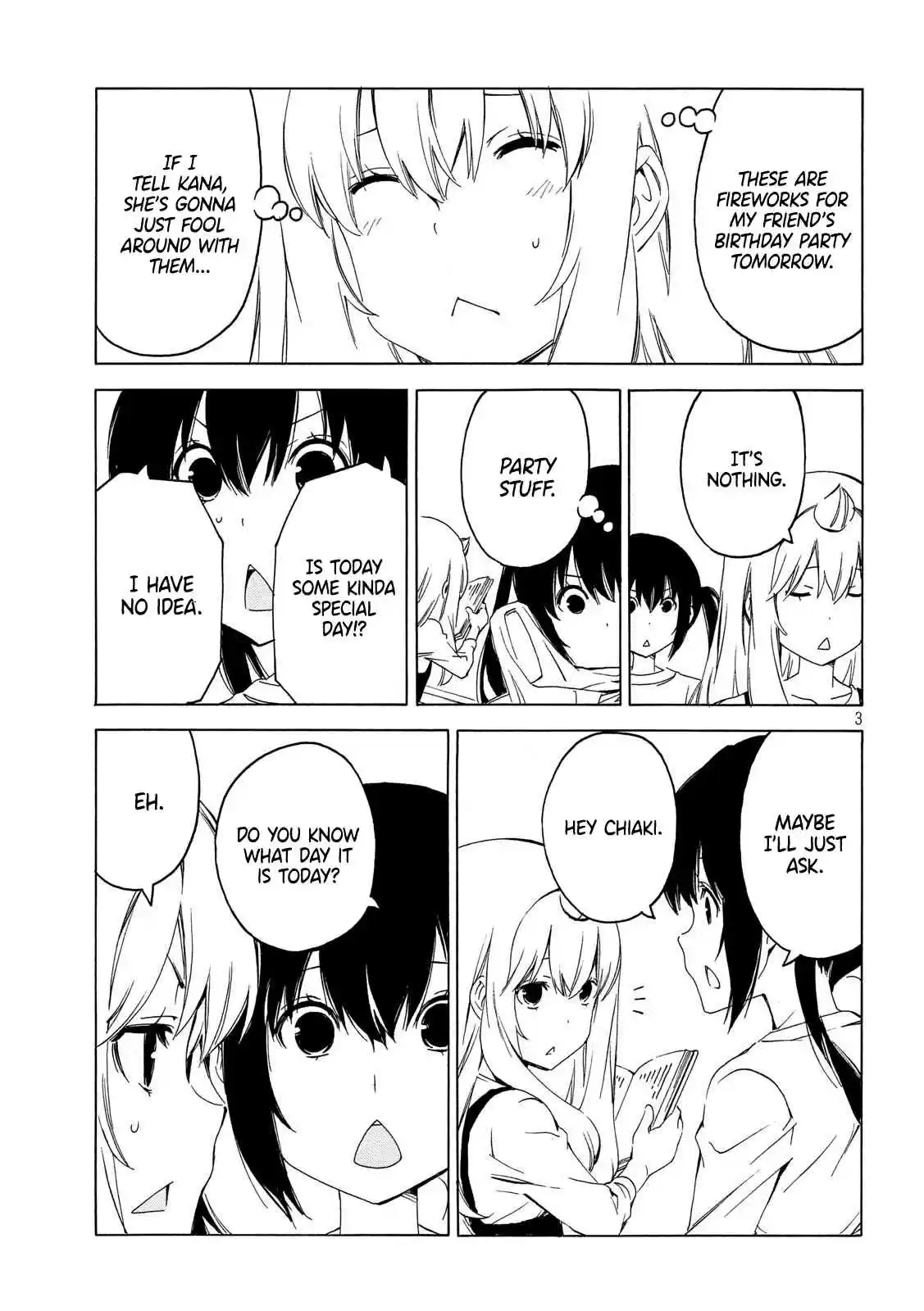 Minami ke Ch. 373 Special day?