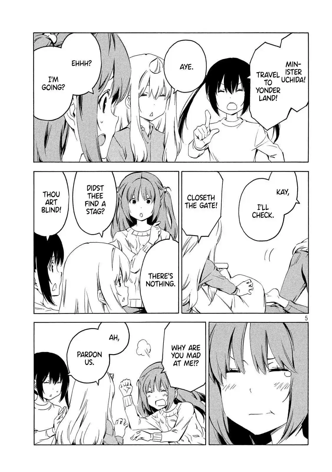 Minami ke Ch. 377 Going outside