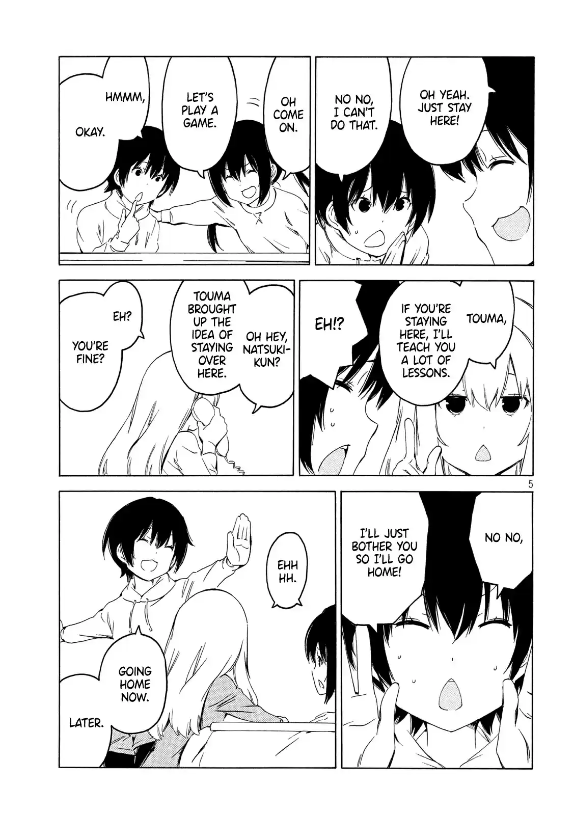 Minami ke Ch. 378 Won't go home