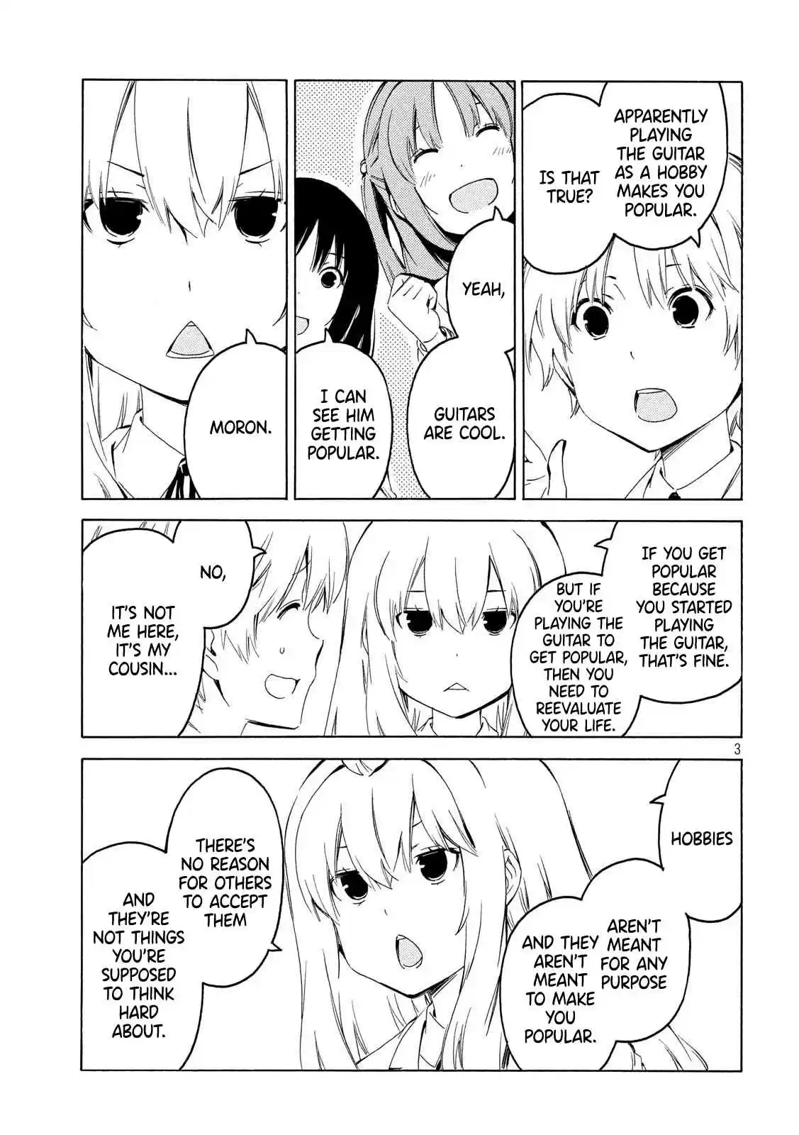 Minami ke Ch. 388 Talking about hobbies