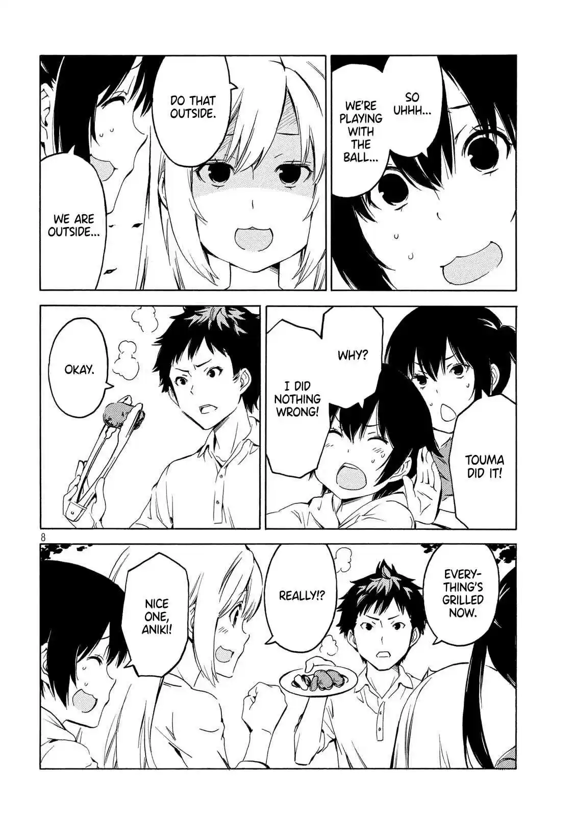 Minami ke Ch. 394 Do that outside