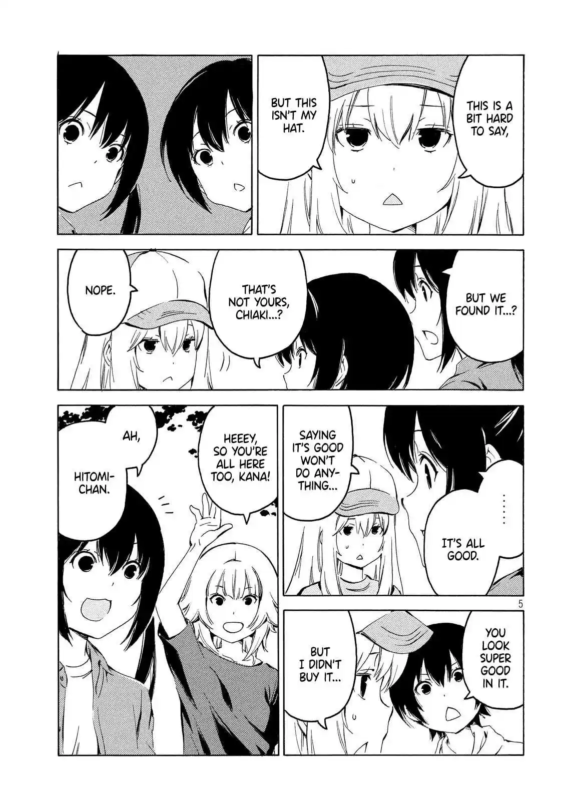 Minami ke Ch. 395 Wearing a hat