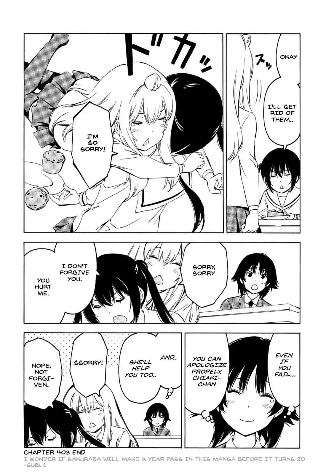 Minami ke Ch. 403 Failure