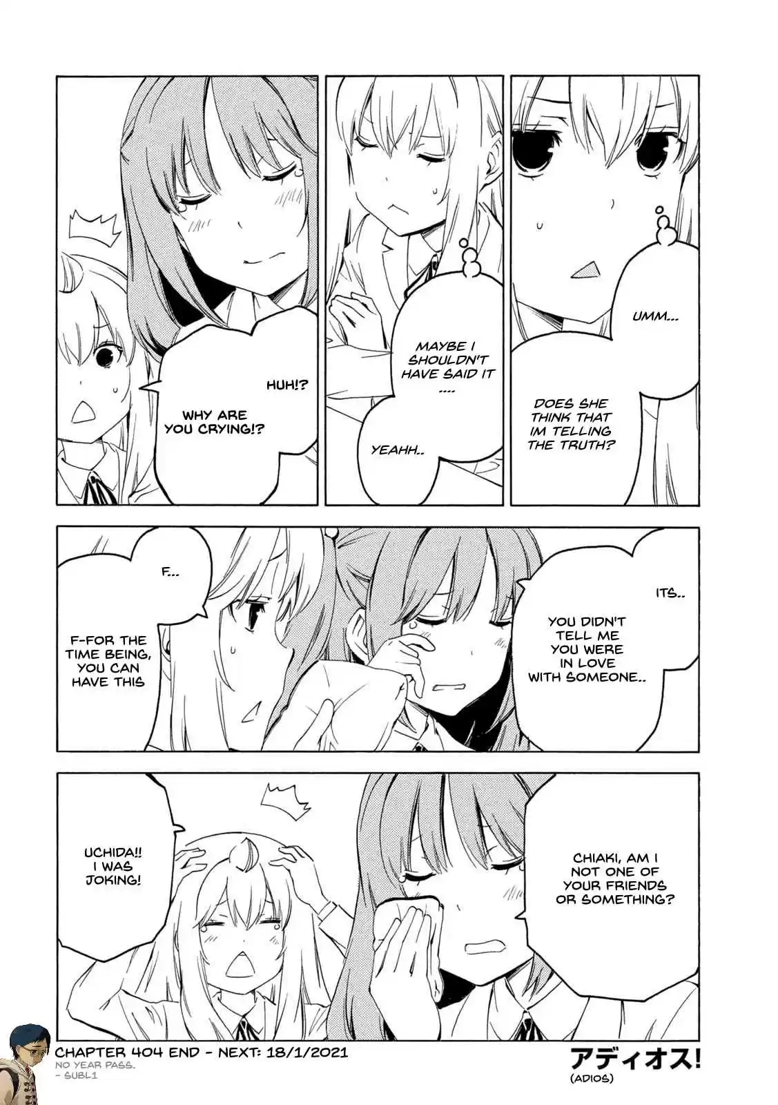 Minami ke Ch. 404 I didn't see it