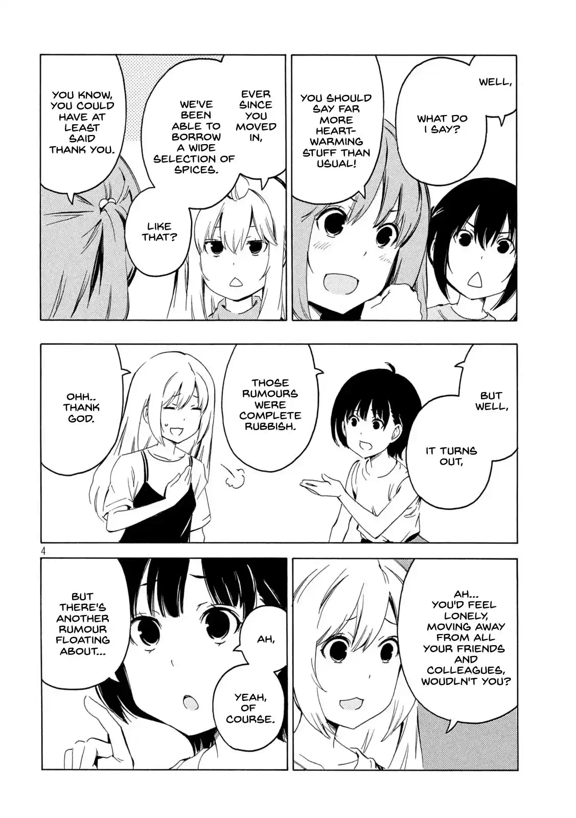 Minami-Ke Chapter 415: Communication