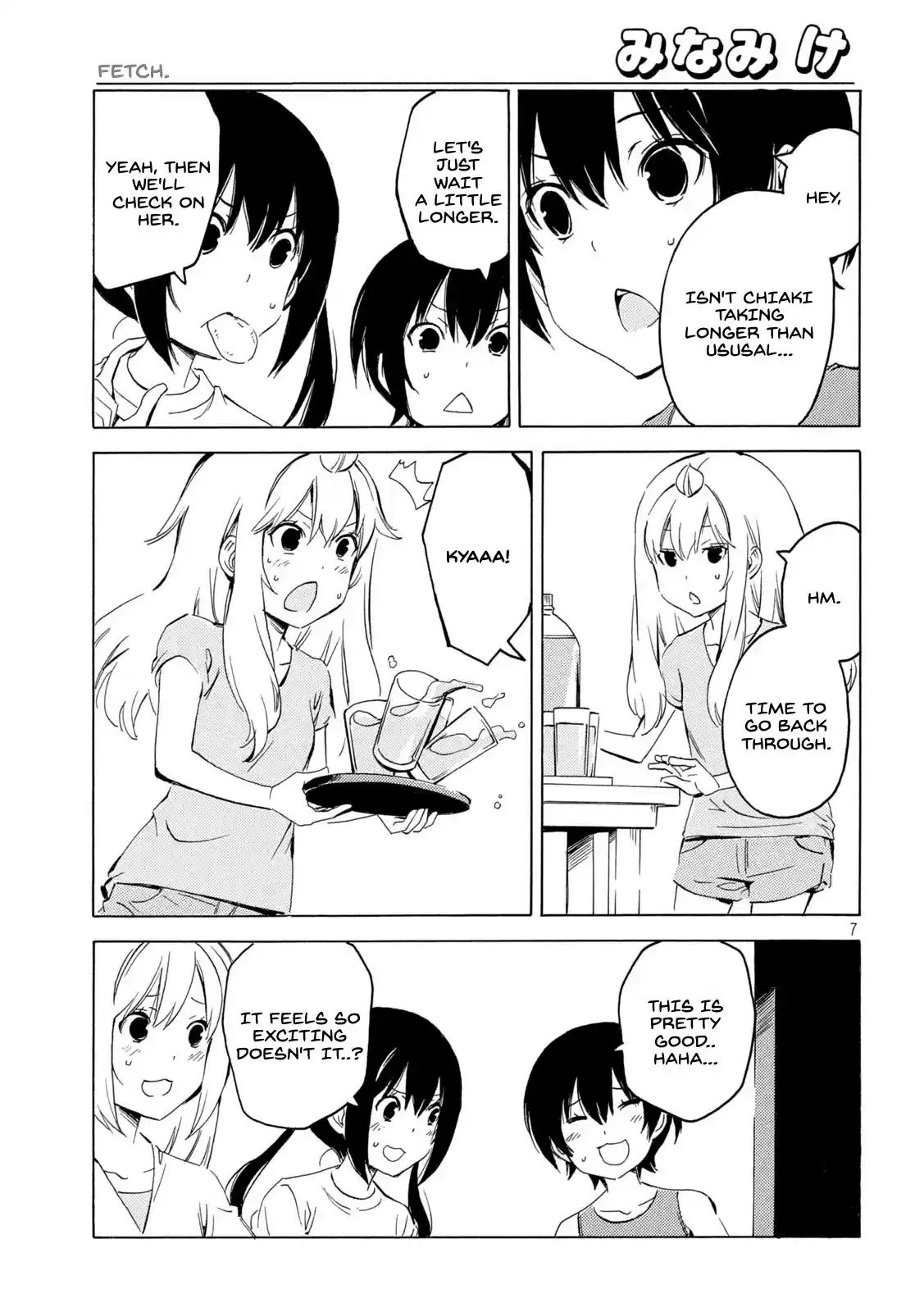 Minami-Ke Chapter 419