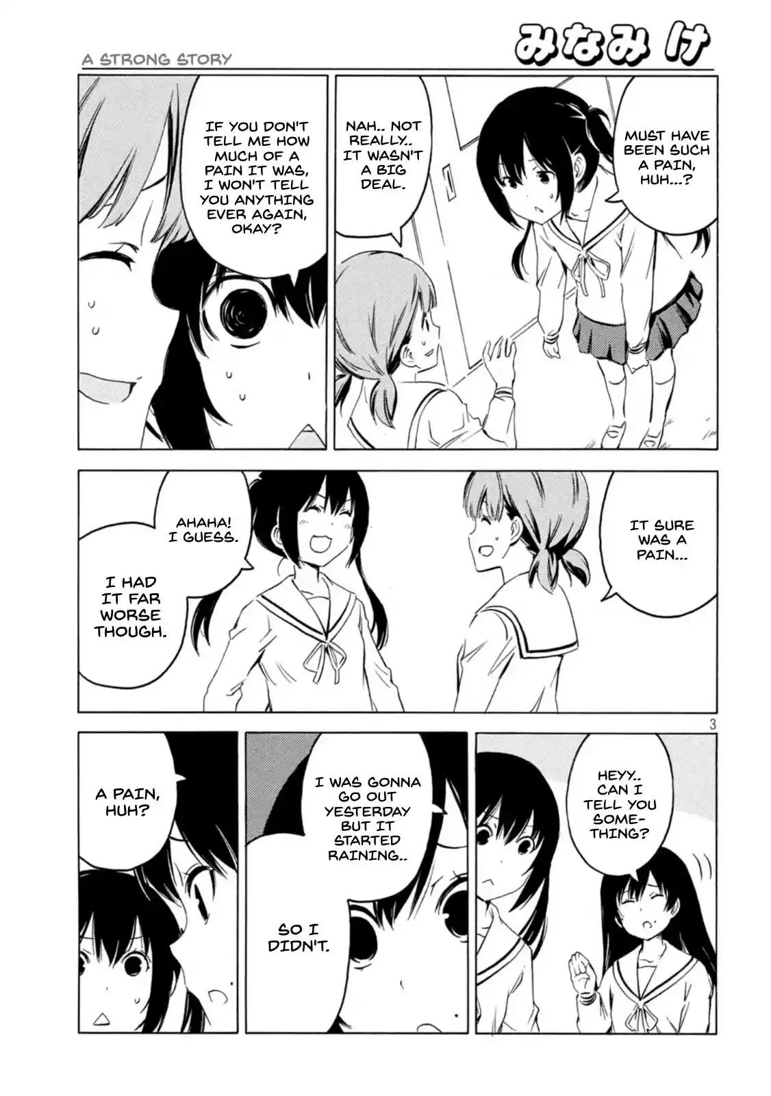 Minami-Ke Chapter 424