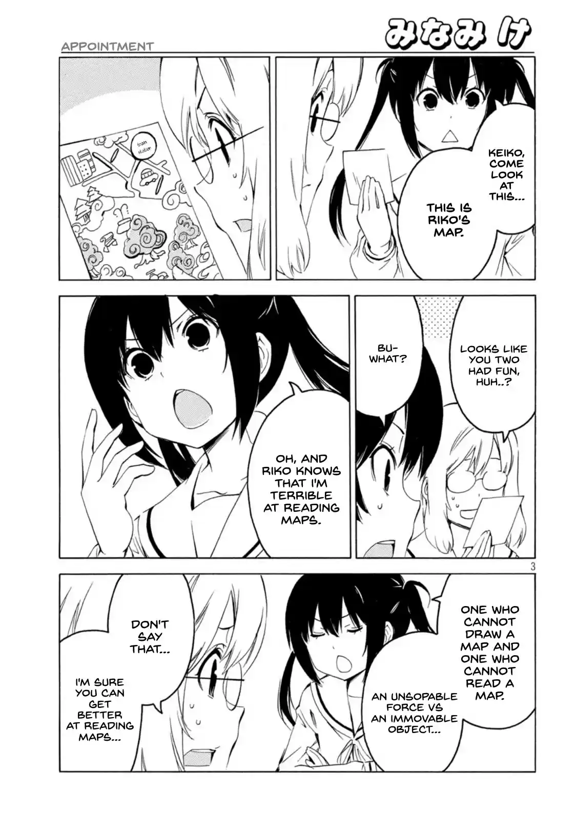 Minami-Ke Chapter 430