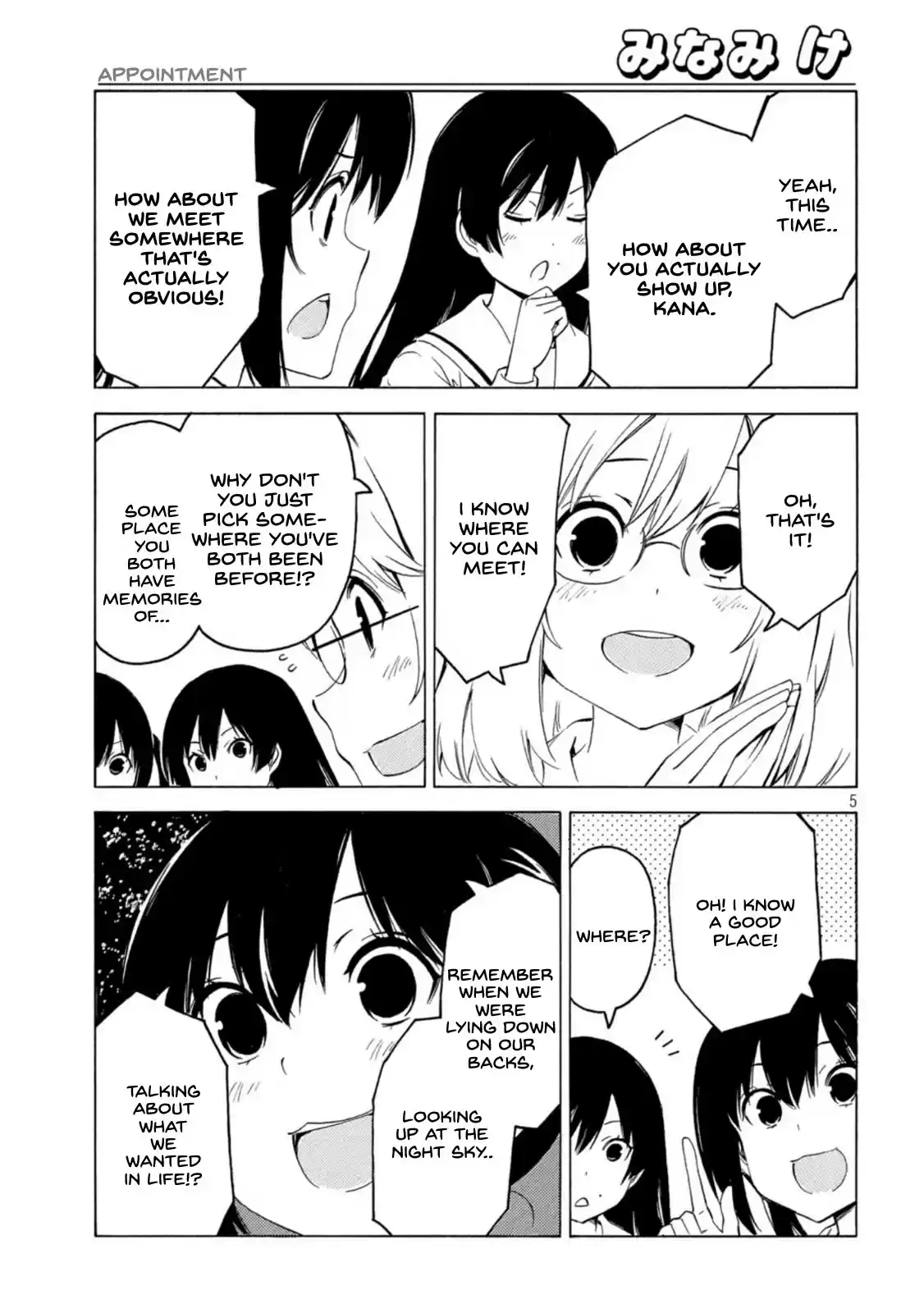 Minami-Ke Chapter 430