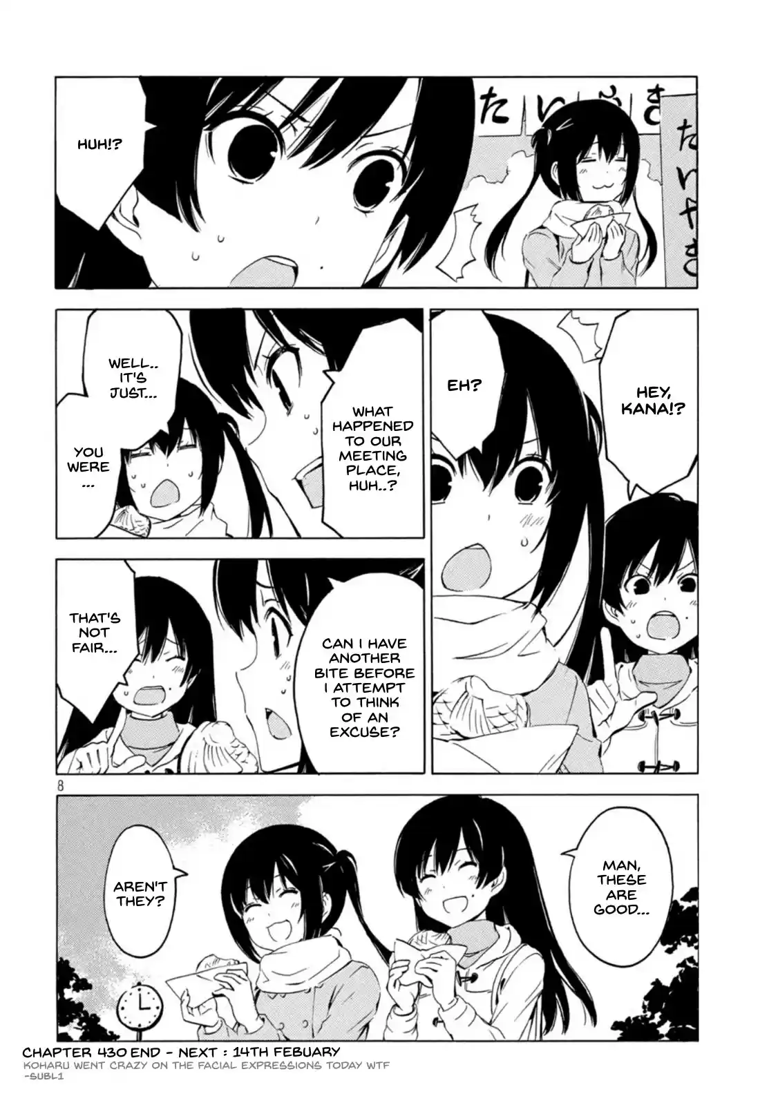 Minami-Ke Chapter 430