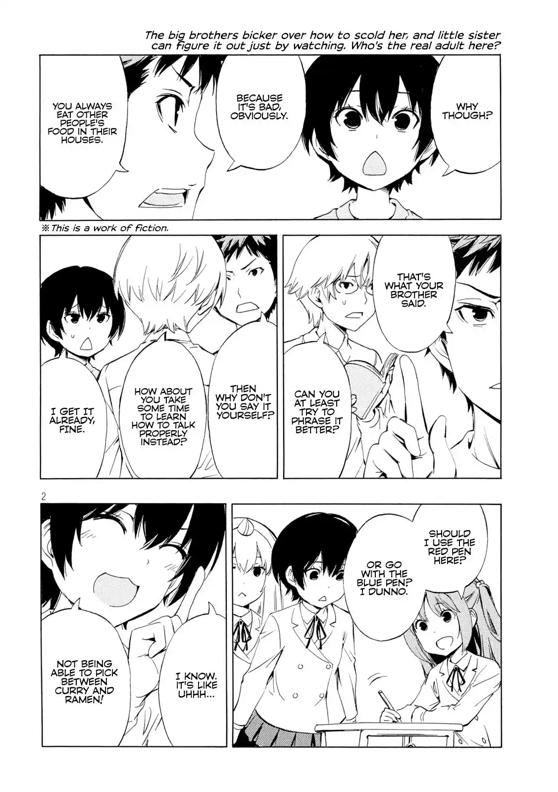 Minami-ke Chapter 472