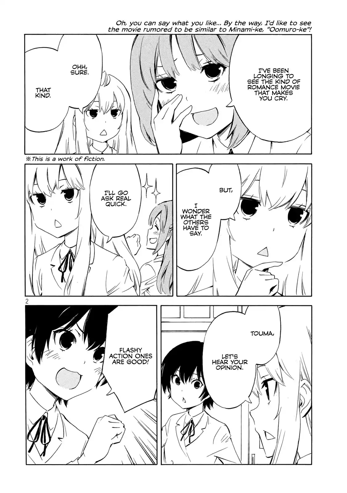 Minami-ke Chapter 479