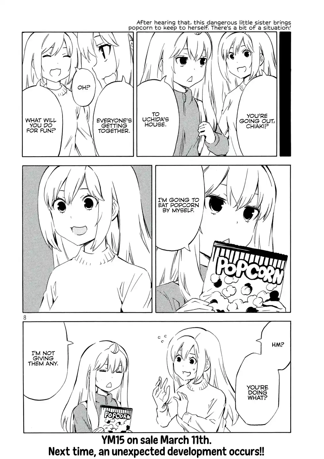 Minami-ke Chapter 479