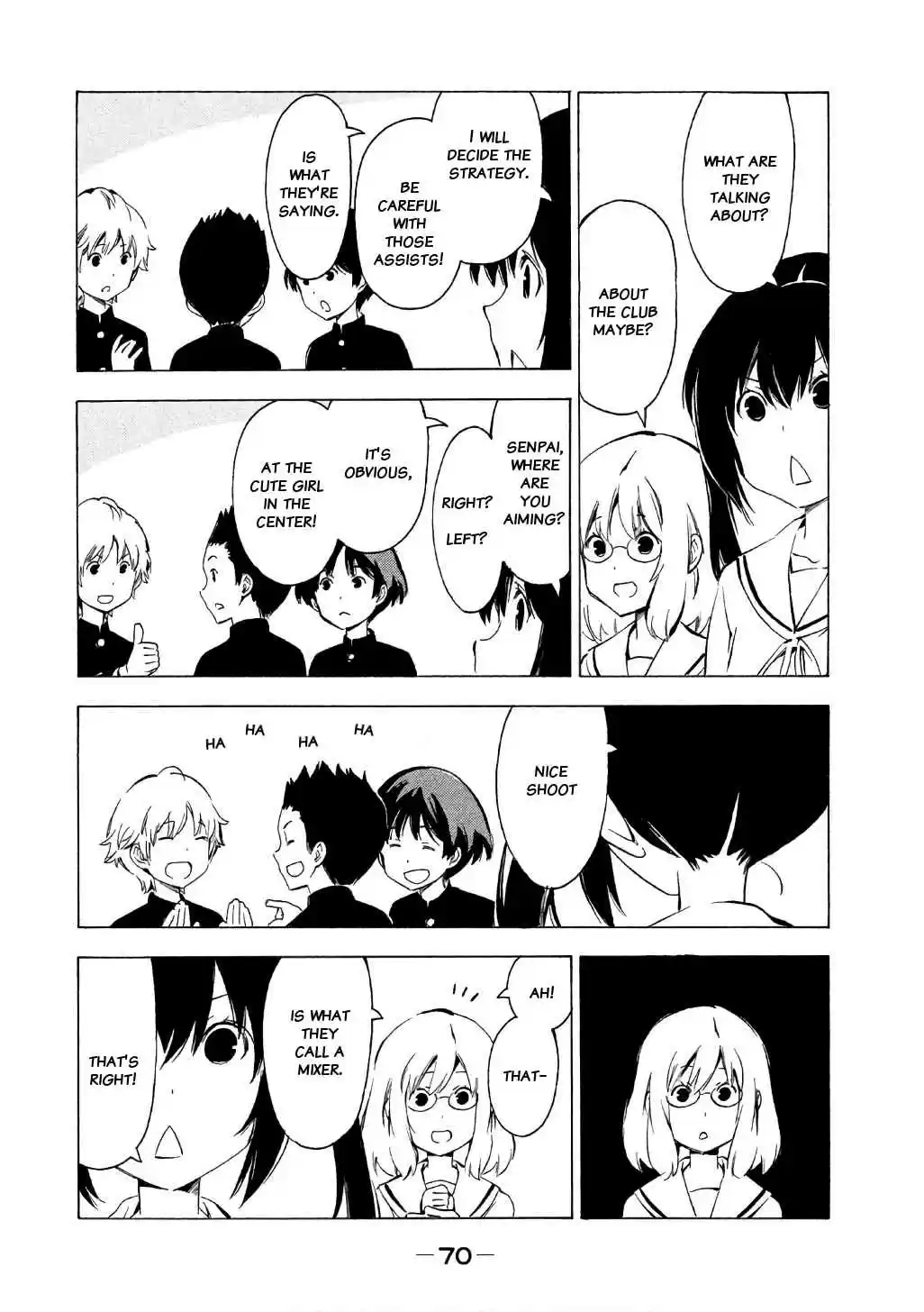 Minami ke Vol. 17 Ch. 313 Senpai's face