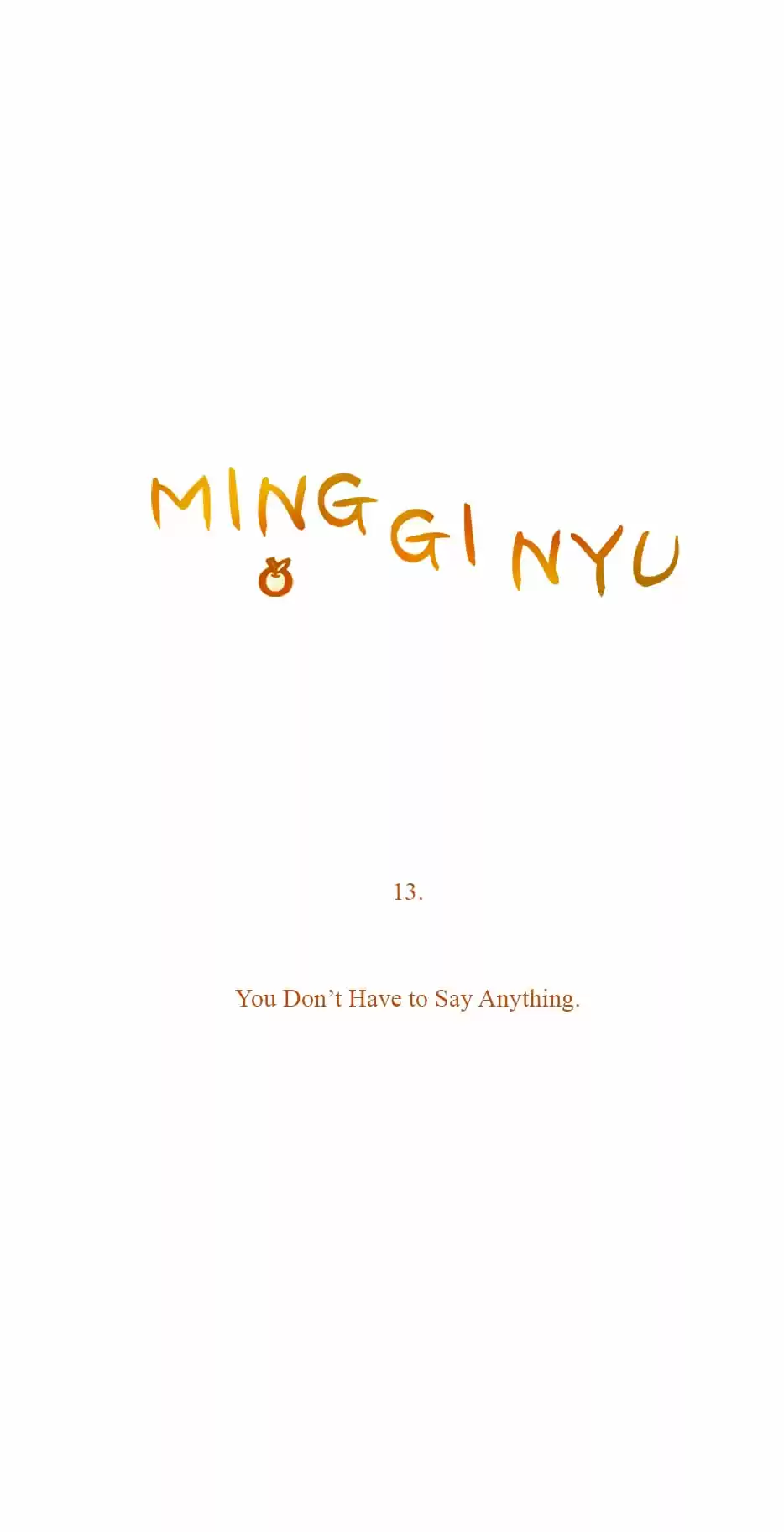 Ming Gi Nyu Ch.13