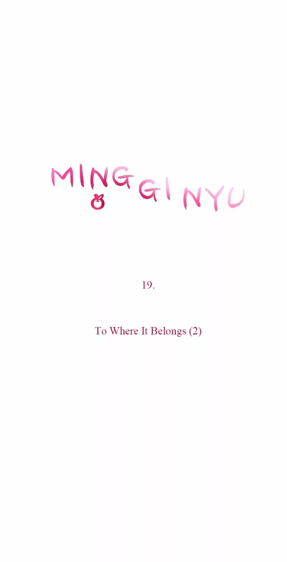 Ming Gi Nyu Ch.19