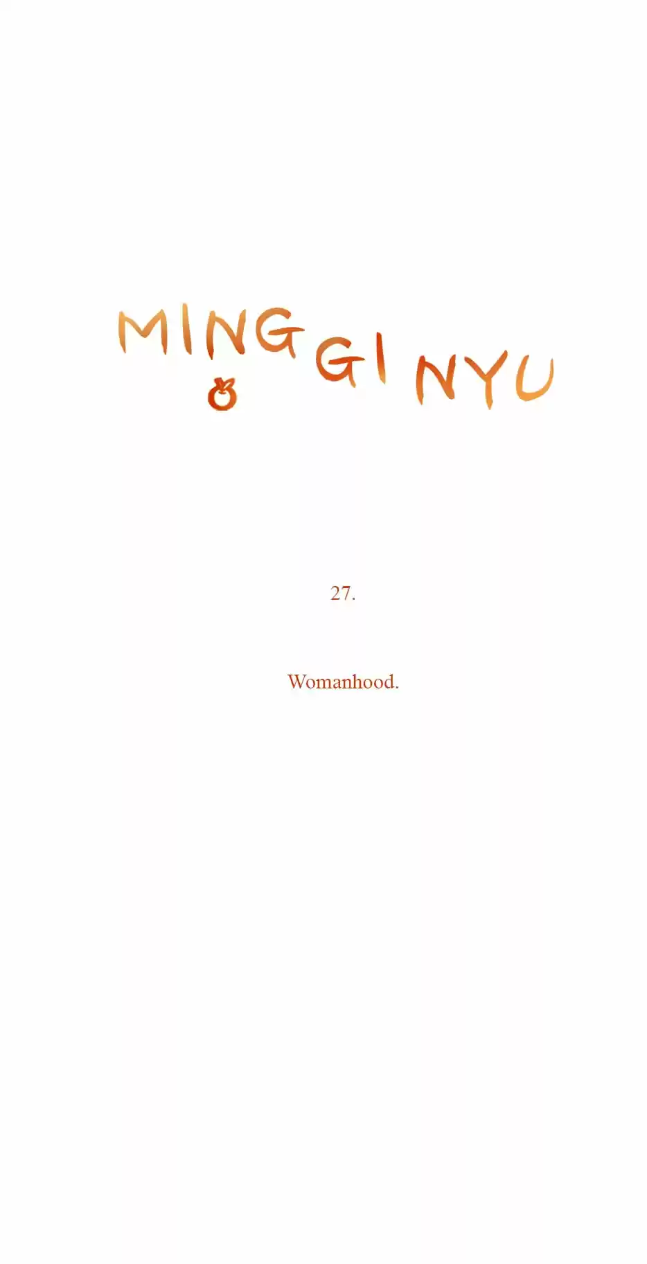 Ming Gi Nyu Ch.27