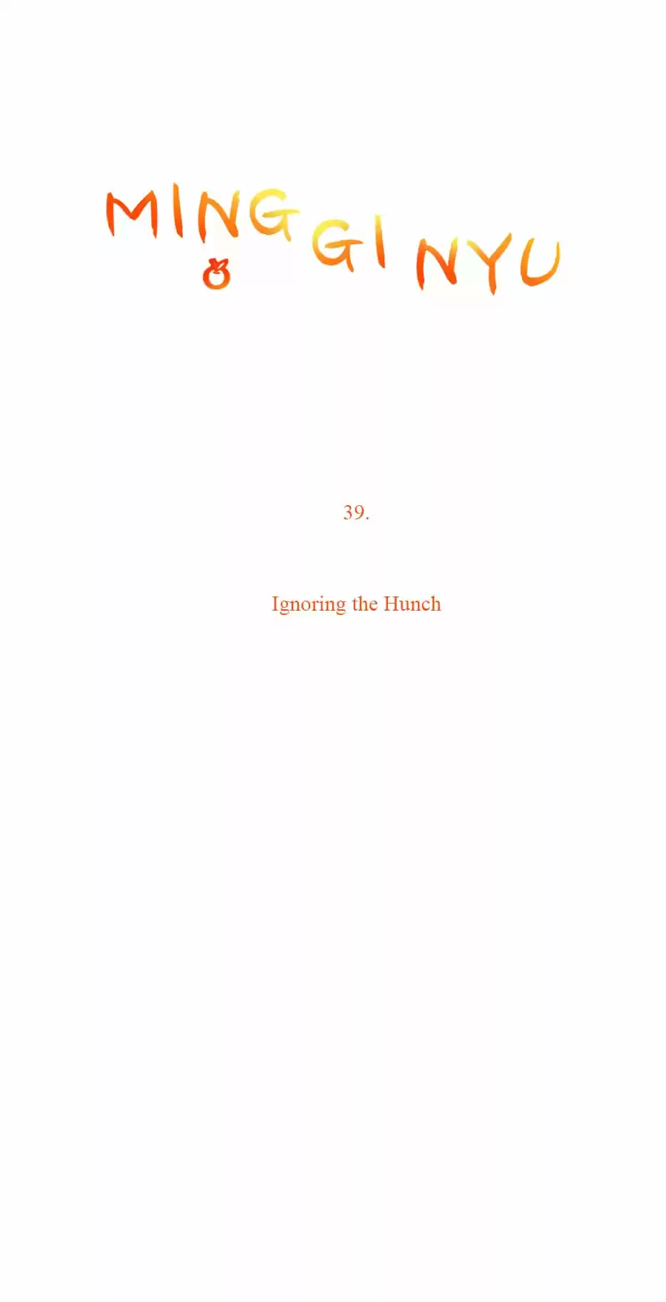 Ming Gi Nyu Ch.39