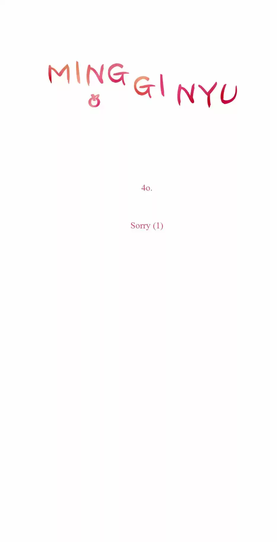 Ming Gi Nyu Ch.40