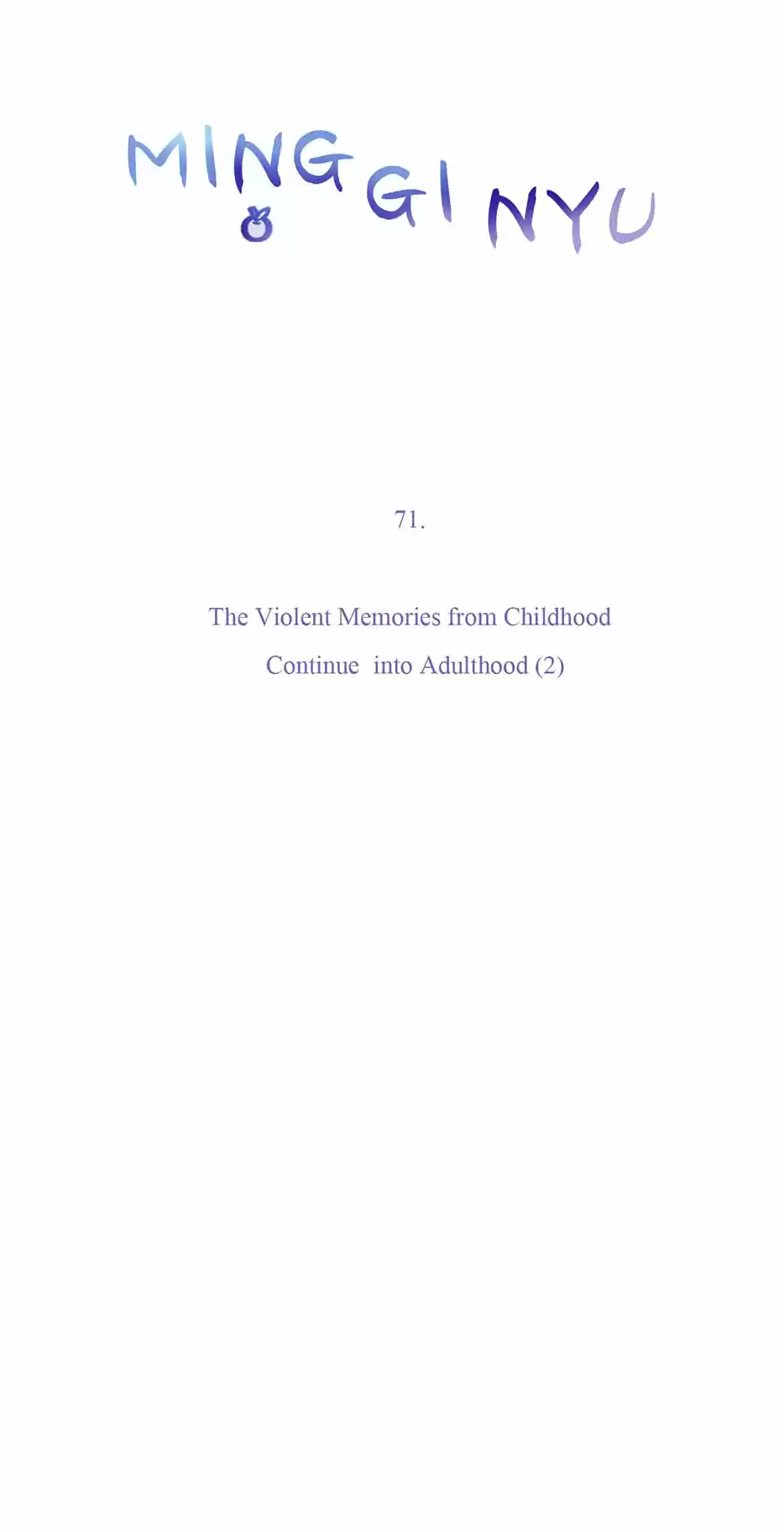 Ming Gi Nyu Ch.71