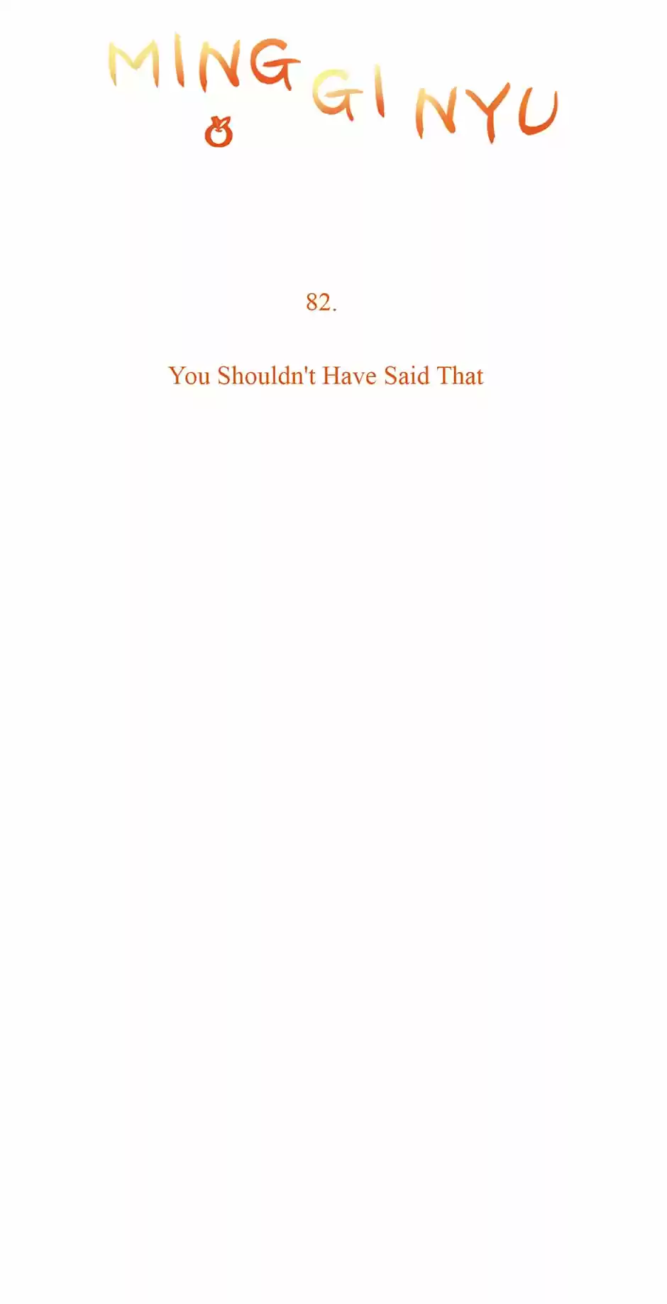 Ming Gi Nyu Ch.82