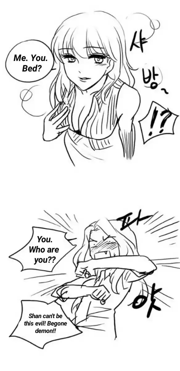 Miss Angel and Miss Devil Ch. 0.3