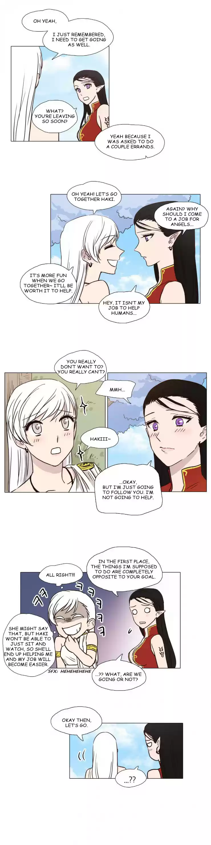 Miss Angel and Miss Devil Ch. 0.9