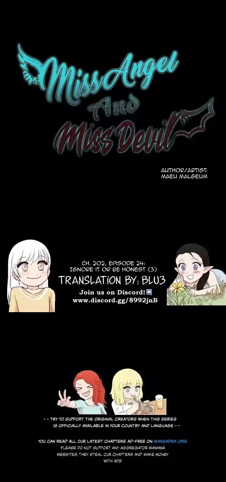 Miss Angel and Miss Devil Ch. 202 Ep. 24 Ignore it or Be honest (3)