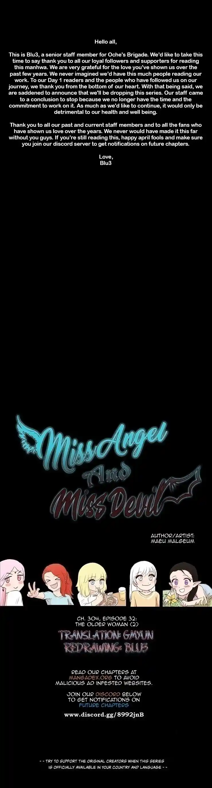 Miss Angel And Miss Devil Chapter 304