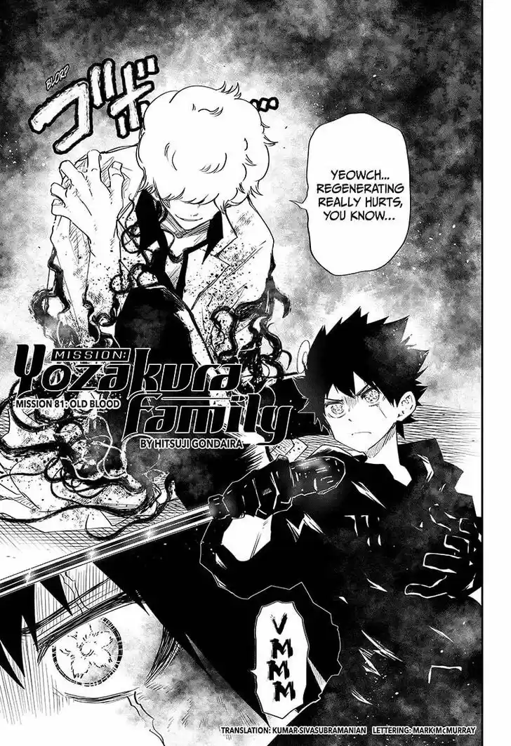 Mission: Yozakura Family Ch.081