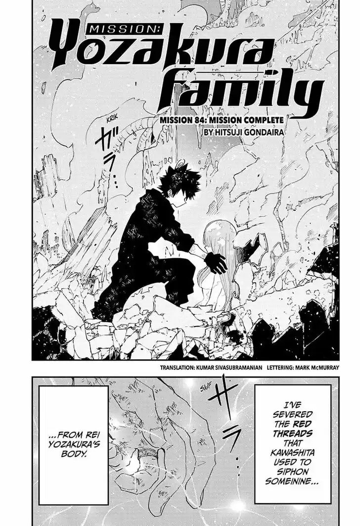 Mission: Yozakura Family Ch.084