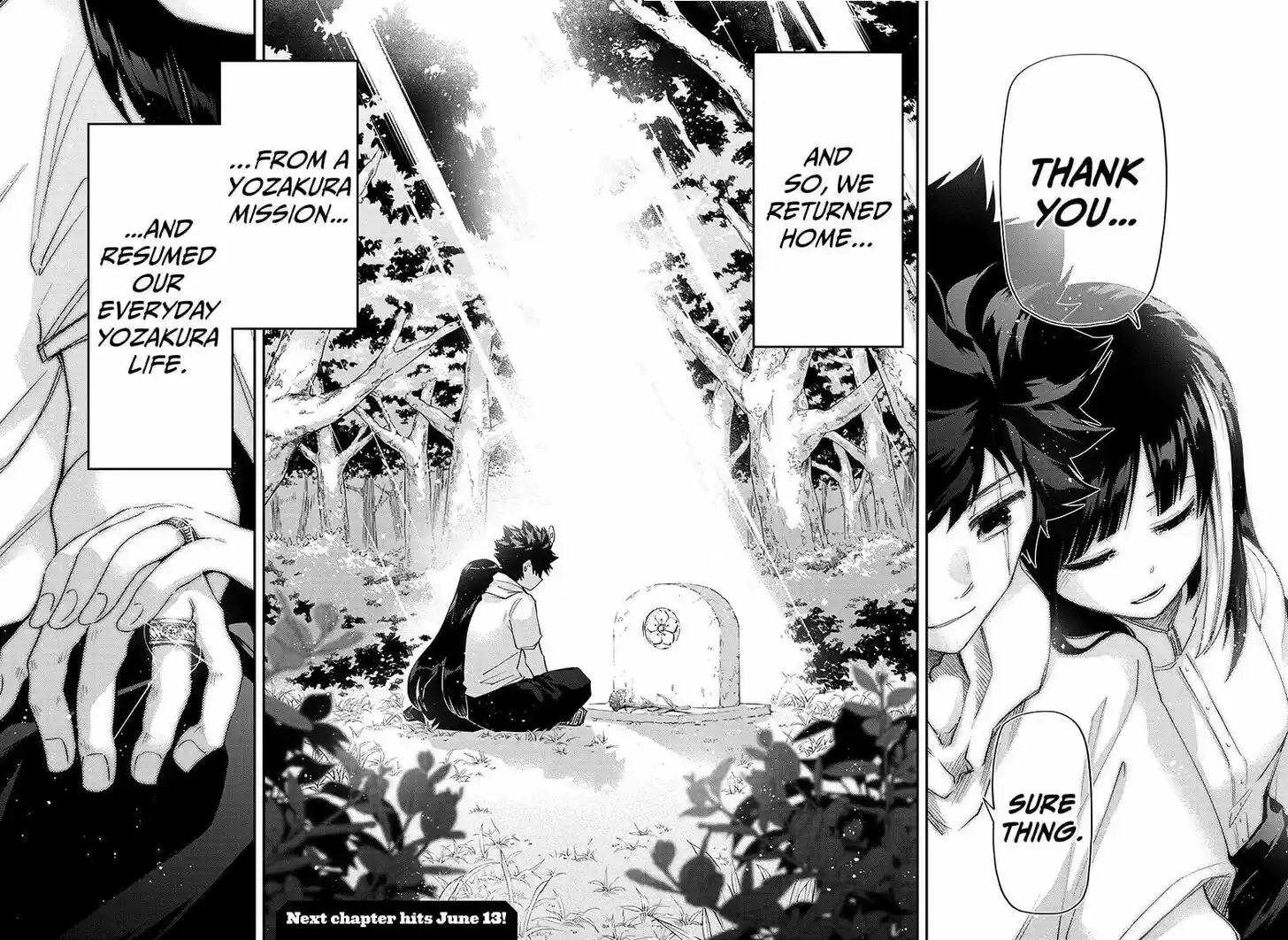 Mission: Yozakura Family Ch.085