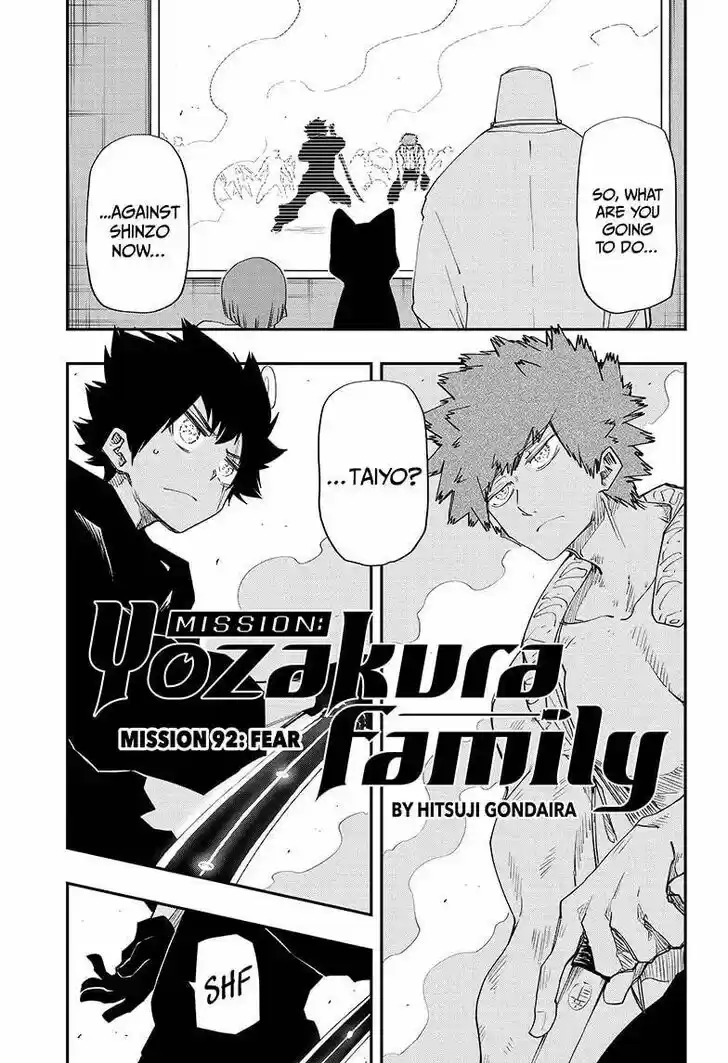 Mission: Yozakura Family Ch.092