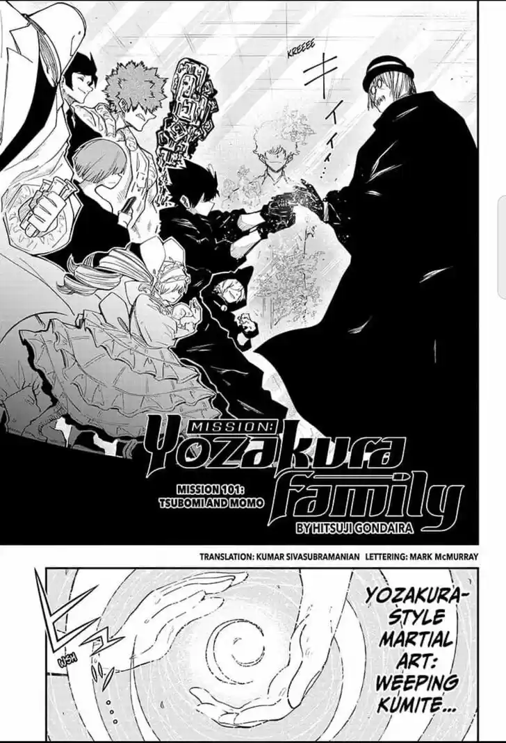 Mission: Yozakura Family Ch.101