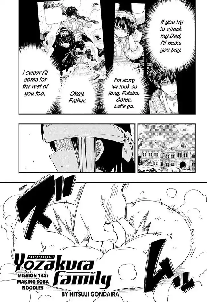 Mission: Yozakura Family Ch.143