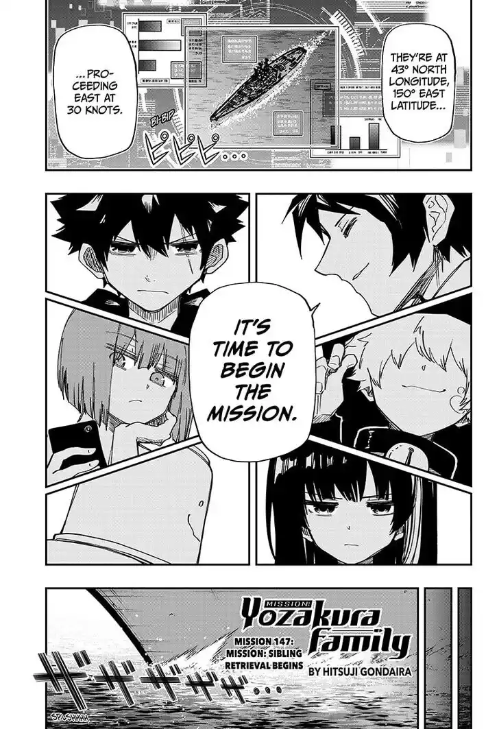 Mission: Yozakura Family Ch.147
