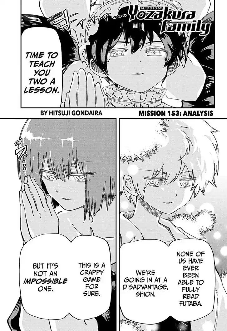 Mission: Yozakura Family Ch.153