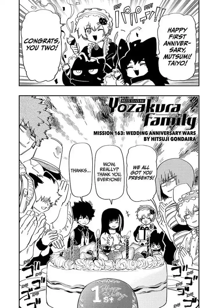 Mission: Yozakura Family Ch.163