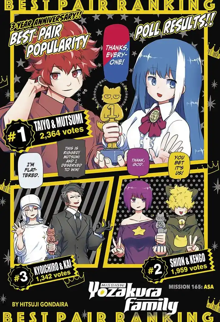 Mission: Yozakura Family Ch.165