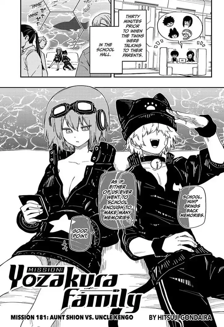 Mission: Yozakura Family Ch.181