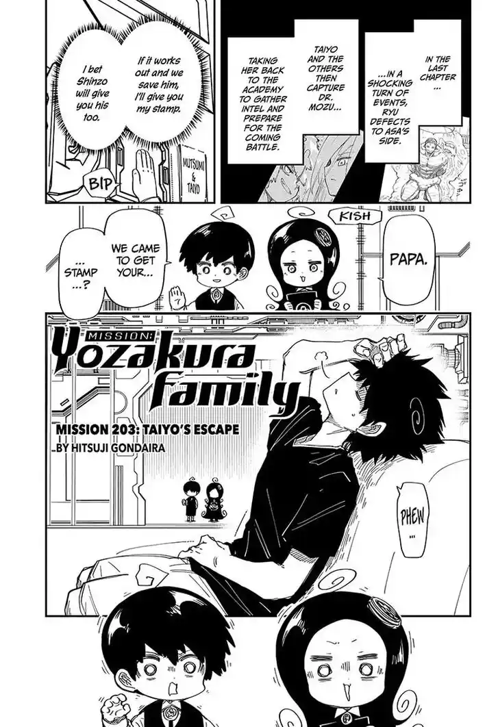 Mission: Yozakura Family Ch.203
