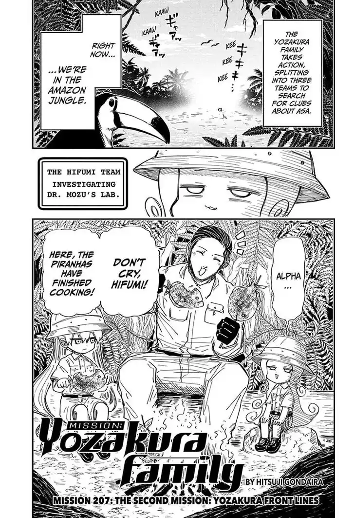 Mission: Yozakura Family Ch.207