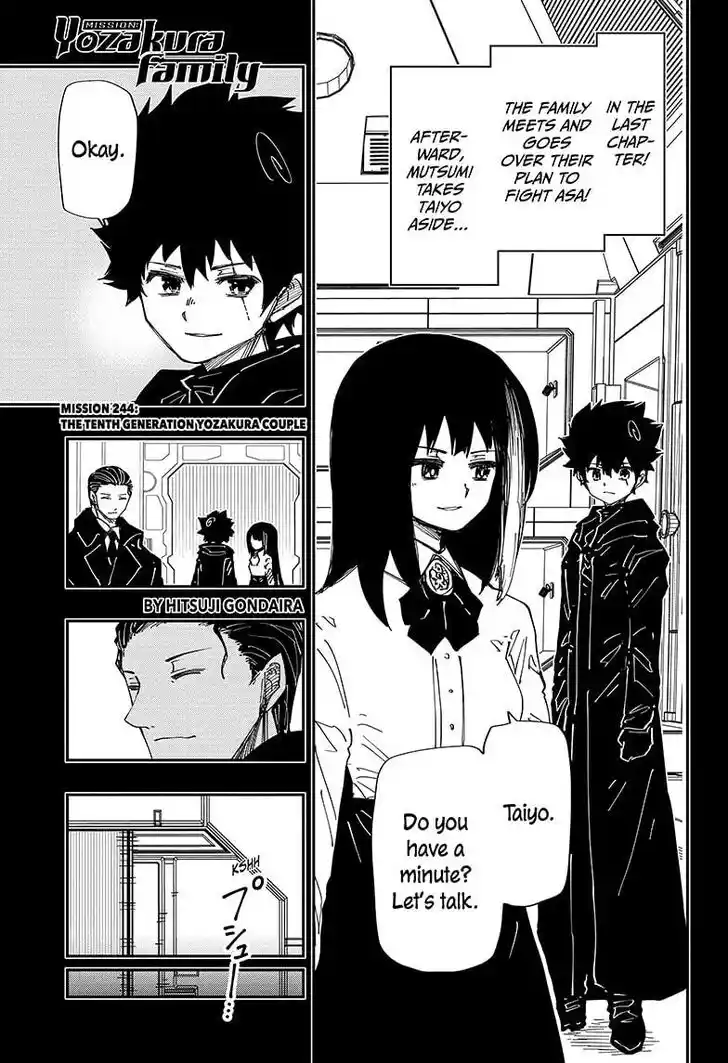 Mission: Yozakura Family Ch.244
